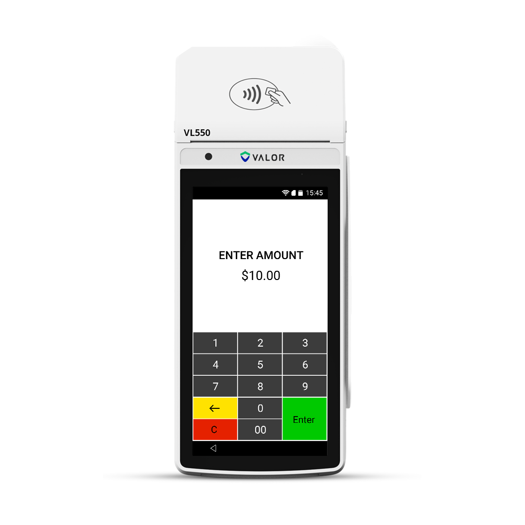 Valor Processor Comparsion Terminals VL550